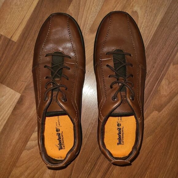 Timberland Earthkeepers GSR Brown Leather Oxford Shoes  Size 9.5M main image 6